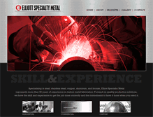 Tablet Screenshot of elliottspecialtymetal.com